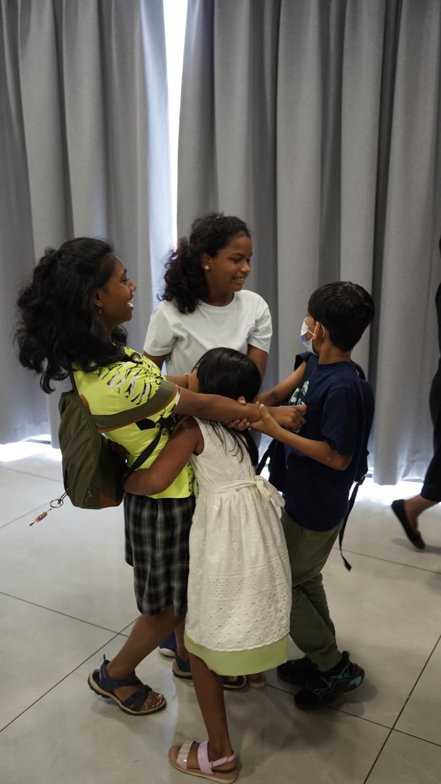 Children playing together